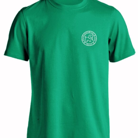 Puppie Love Dog Christmas Tree Farm Short Sleeve T-Shirt NEW Fast Ship - Picture 2 of 4